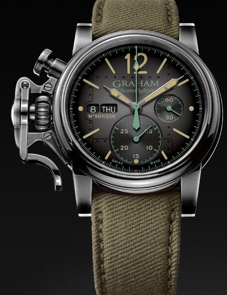 Graham Chronofighter Vintage Aircraft 2CVAV.B17A Replica Watch